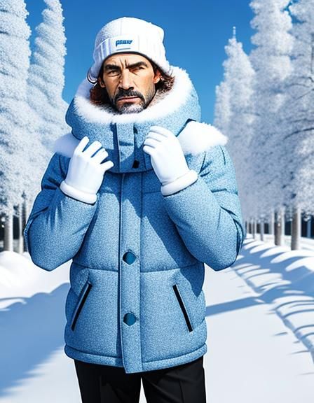 Winter Emojis: A Digital Snowfall