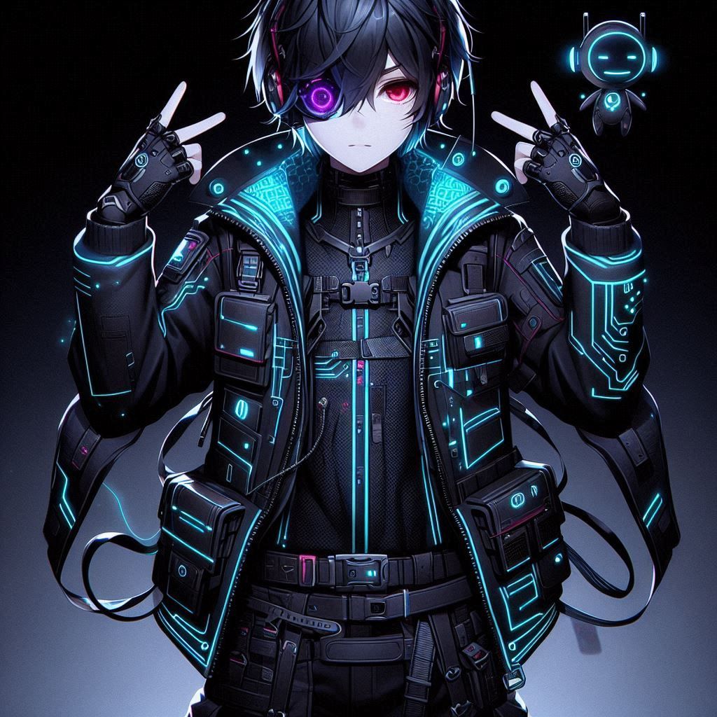 Haku ( genderbend of my oc Hima )