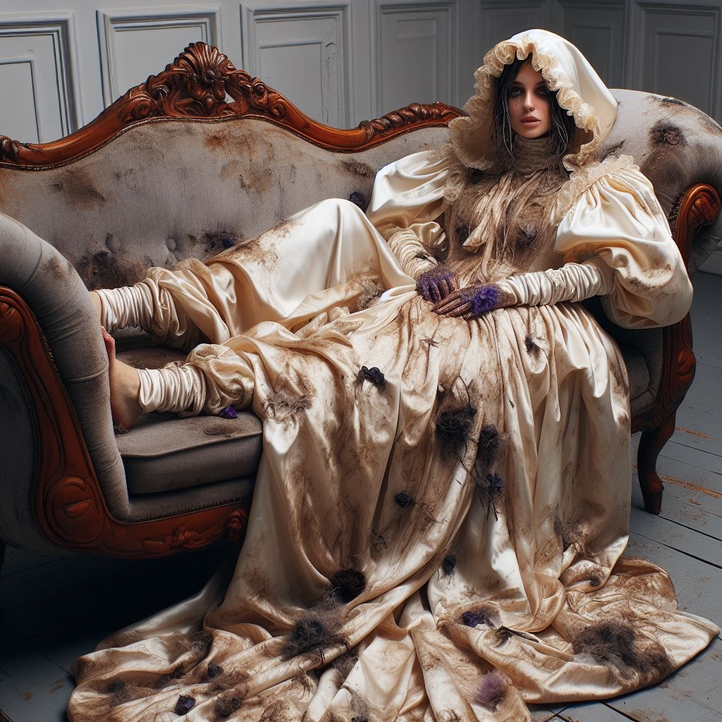 Unwashed Smelly Bedraggled Shabby Dirty Streetworn Ragged Re...