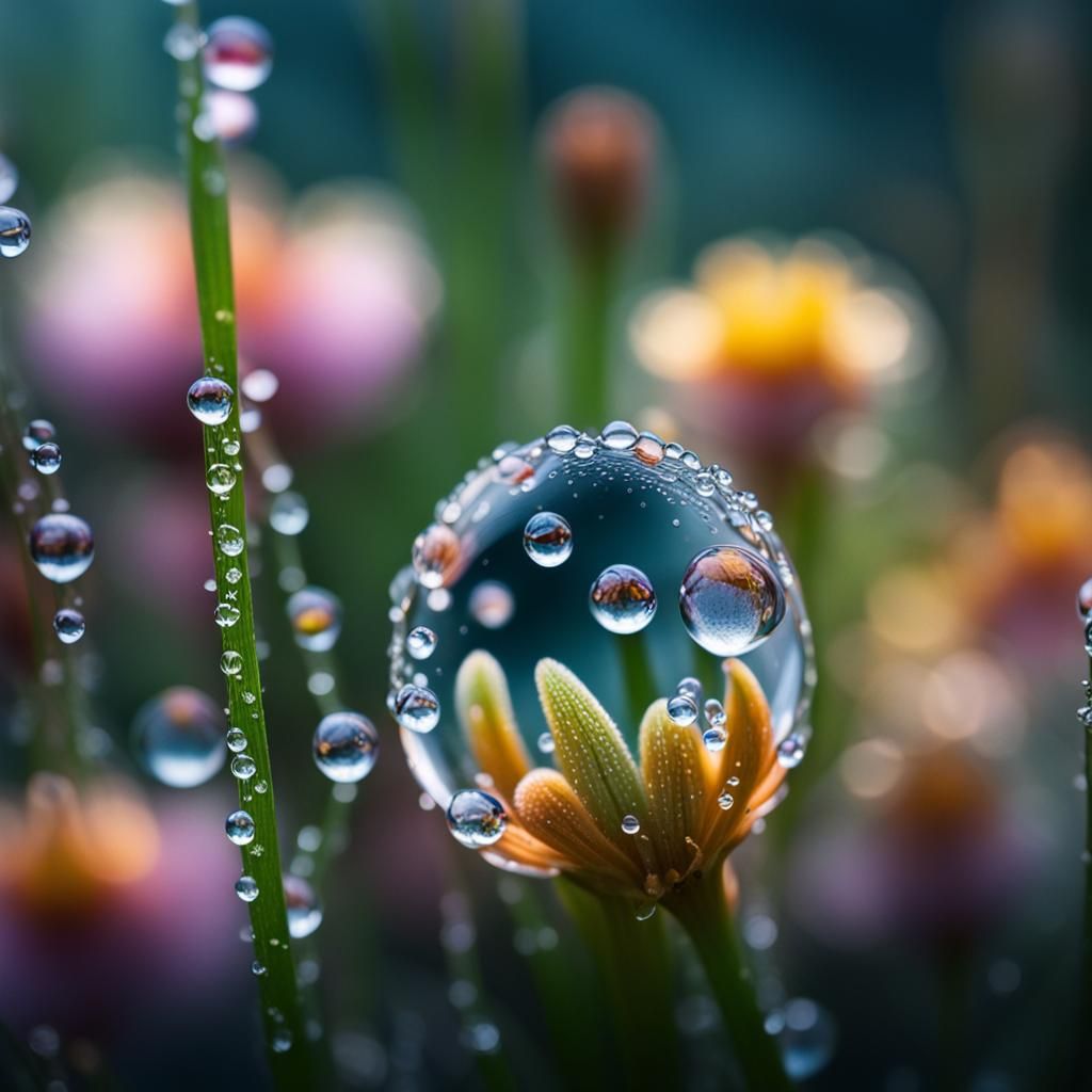 Dew Drops  by @akdollface007