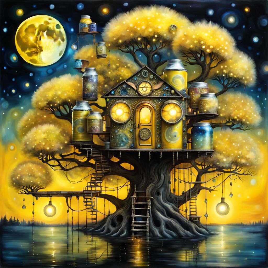 The reserve yellow treehouse