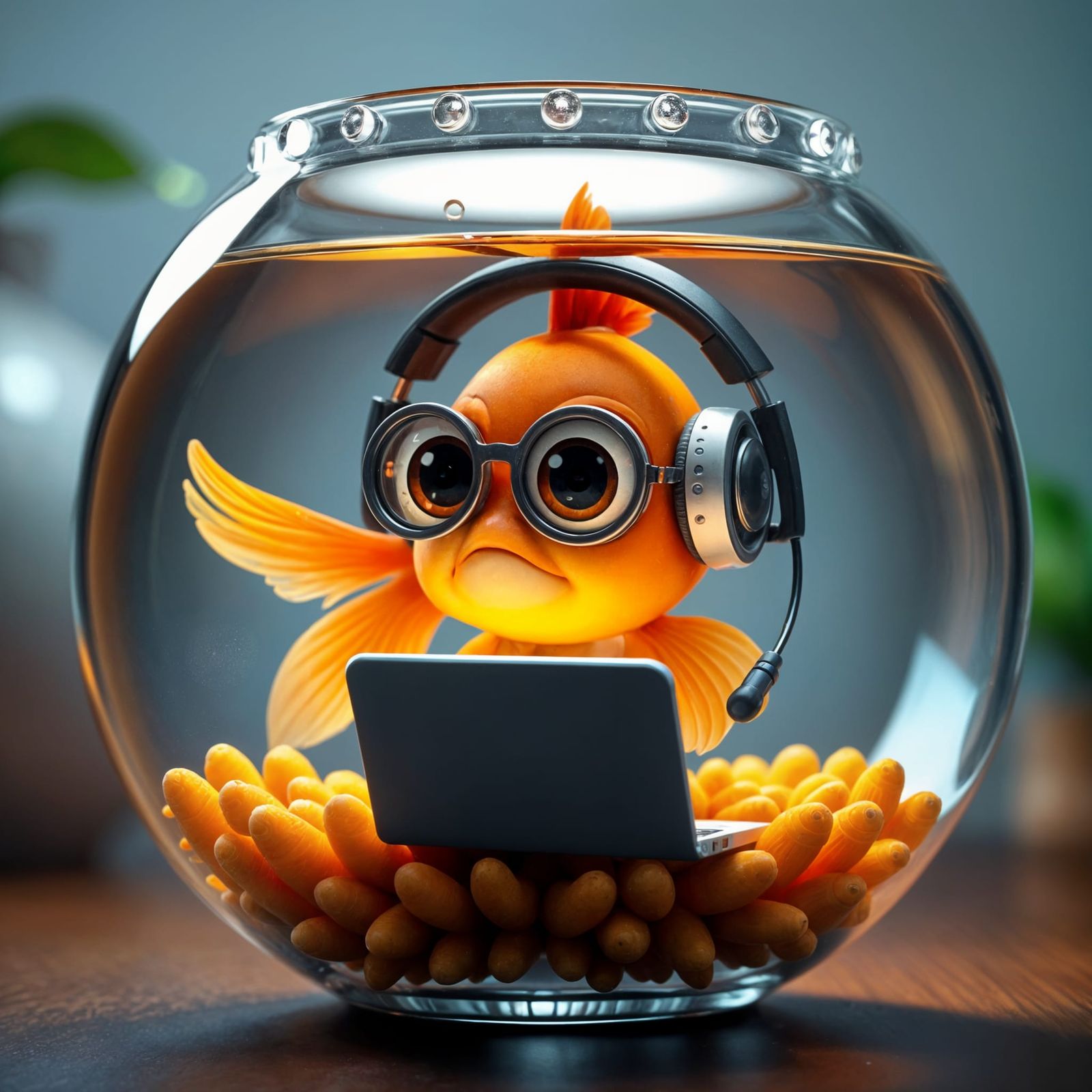 Lofi goldfish  by @Stud Muffin