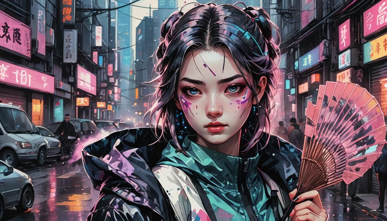 Neo Tokyo - AI Generated Artwork - NightCafe Creator