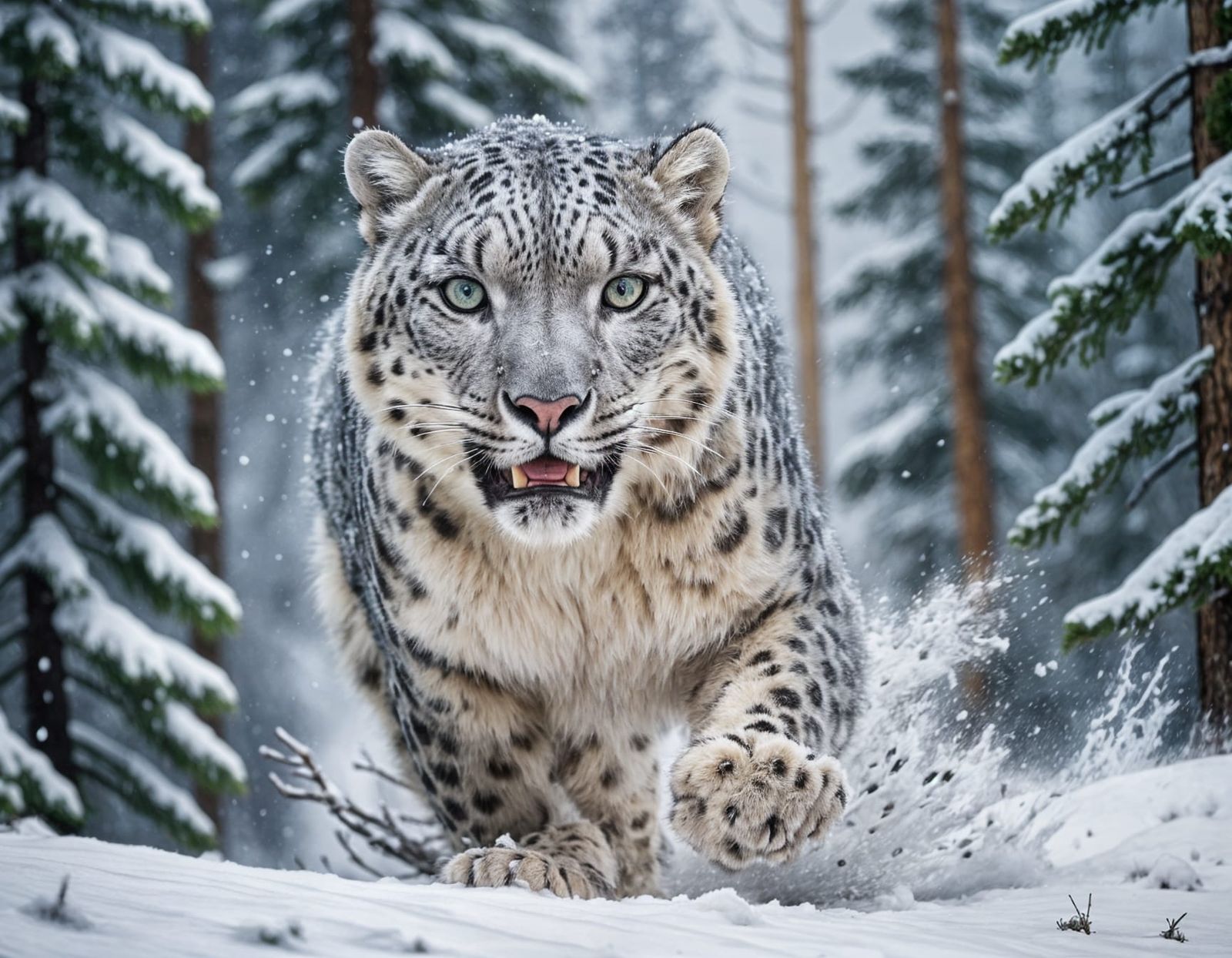 Spirit of the Snow   by @-kitty-