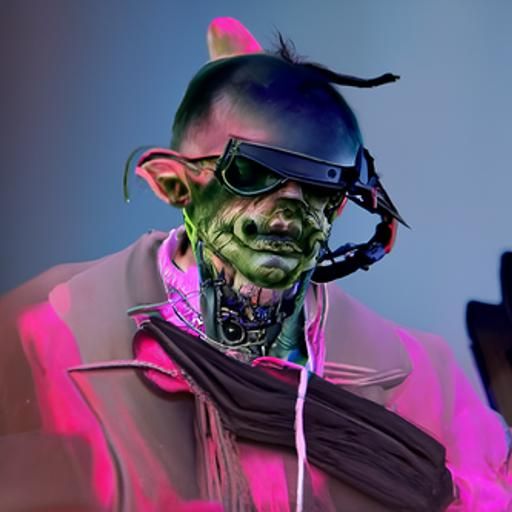 Cyberpunk goblin