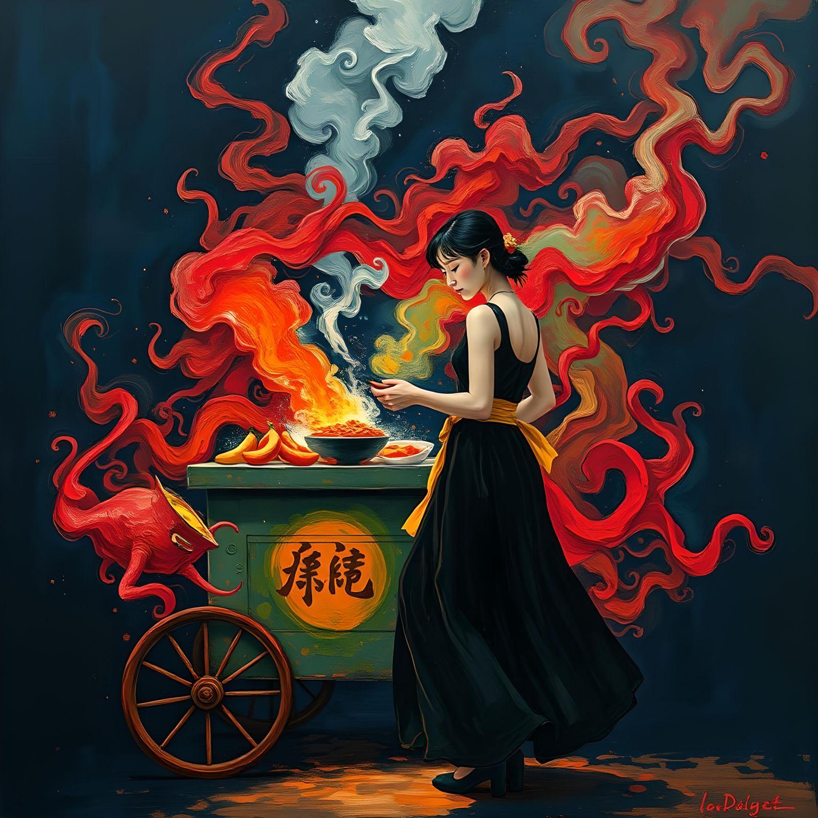 Street Food Collage