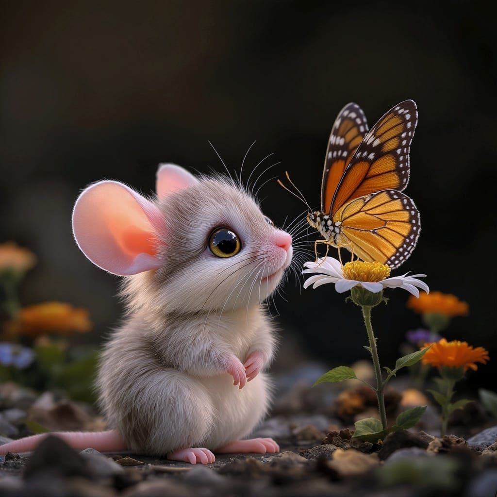 A New Friend in the Garden