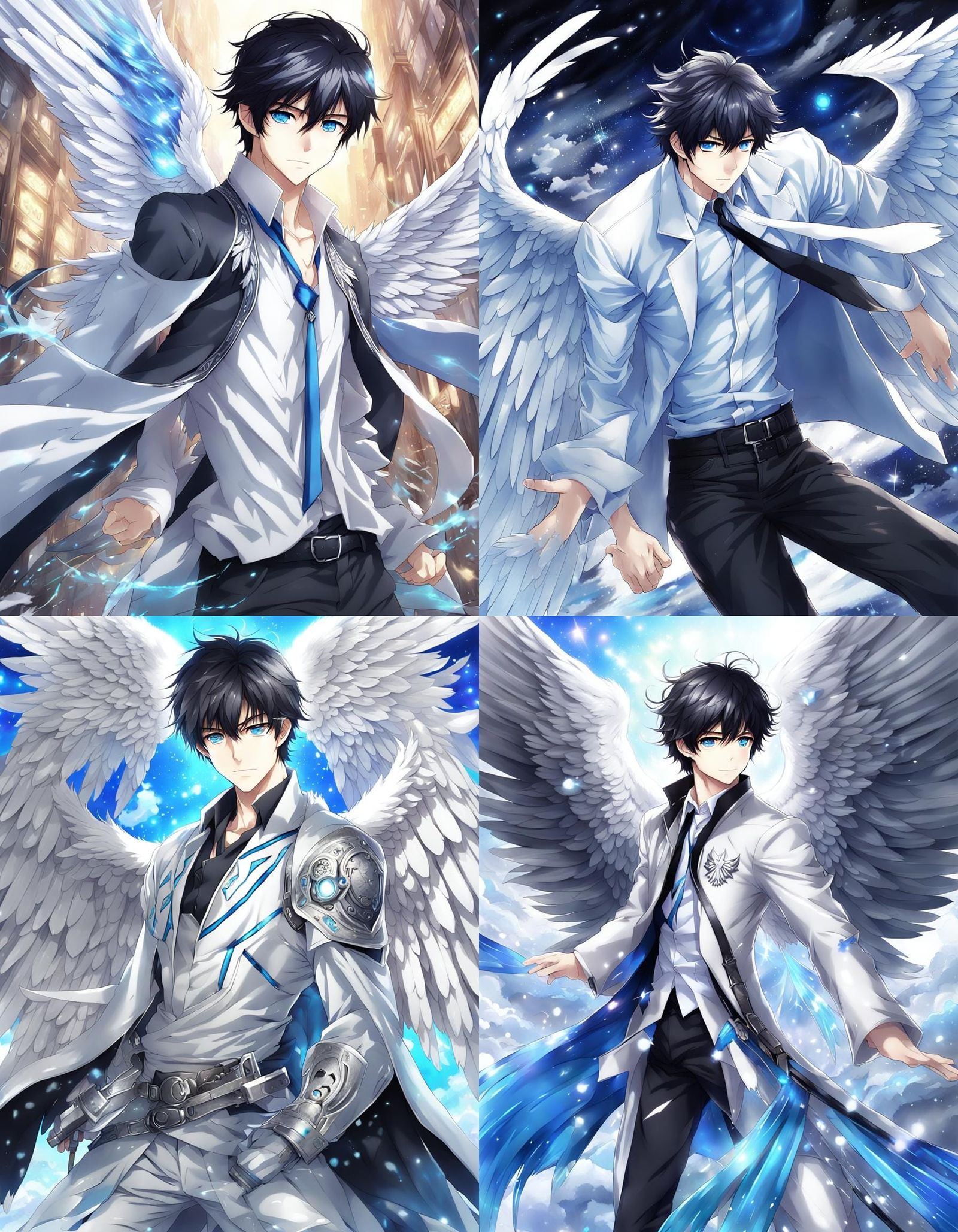 Sterling Angel - K (With Wings)