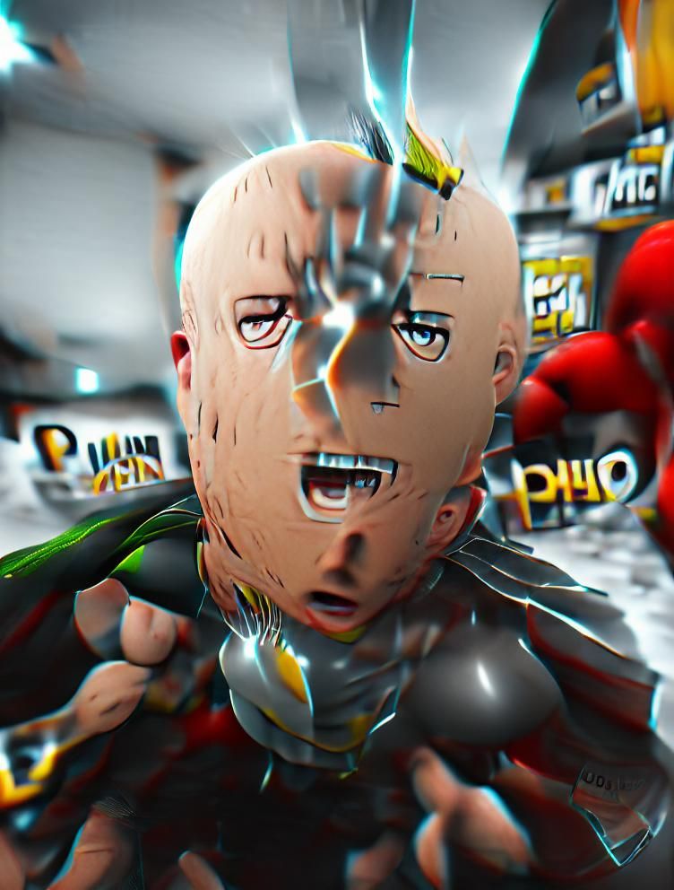 AI generated Saitama (One Punch Man) #ai #aiart #aigenerated #midjourn