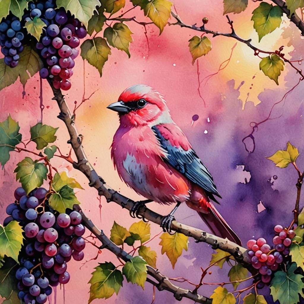 Pink Vineyard