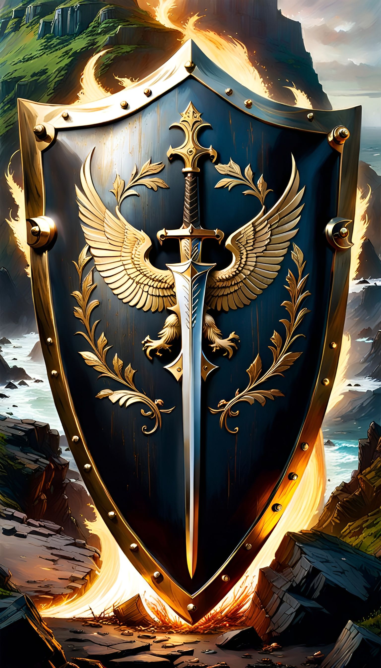 The King's Shield  by @Rietpetiet 