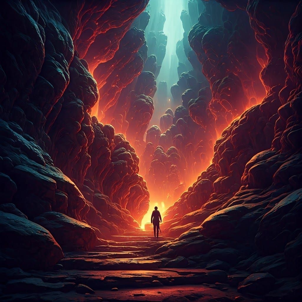 Israeli Soldier and Son: Detailed Fantasy Art