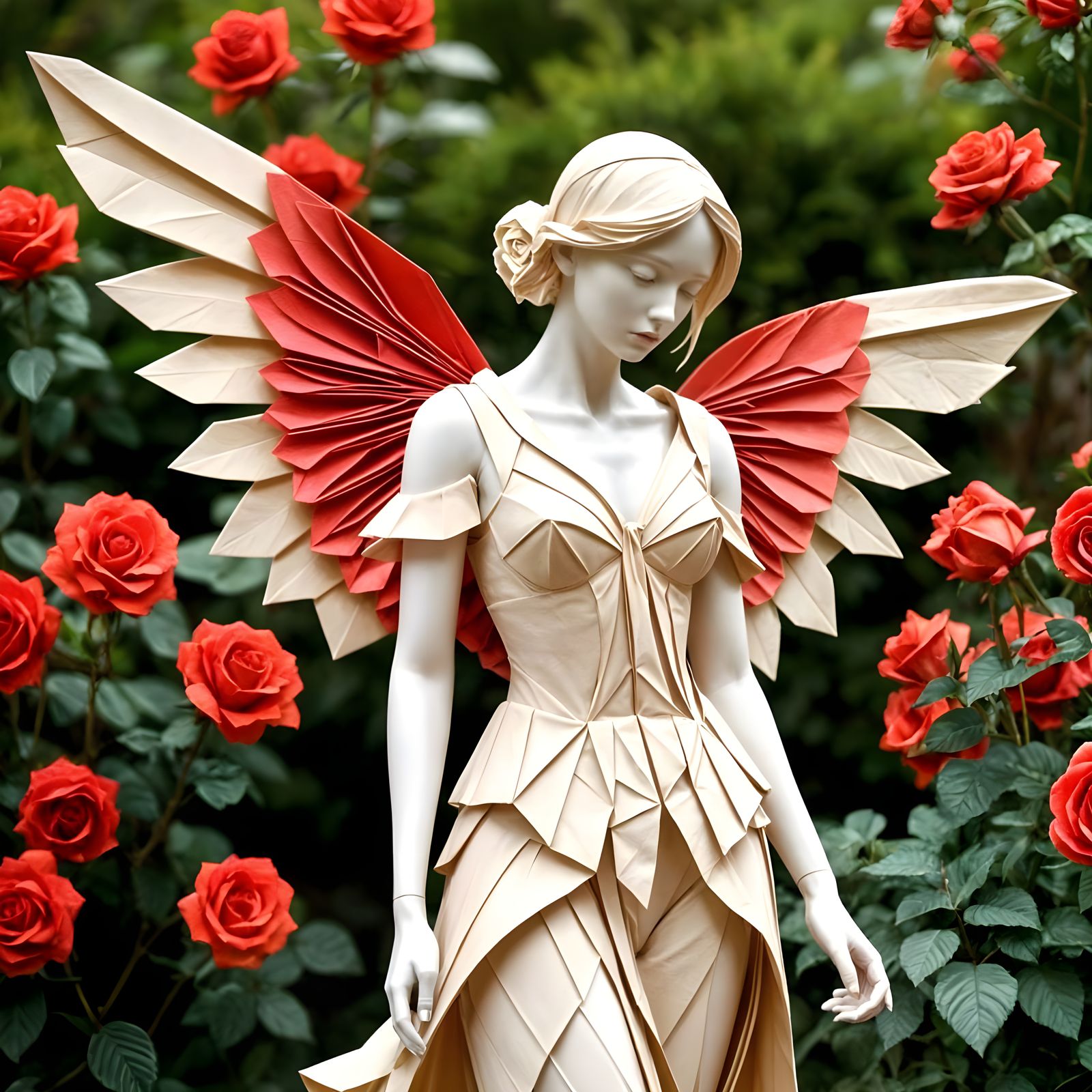 "Folded Wings of Love Memories"  by @KashmirMan