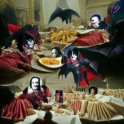 Feast with Draculas