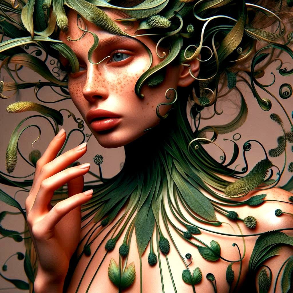 Ladies In Paper-Like Attire.....