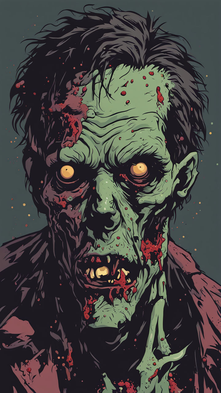 A Gallery of Darkness - The Zombie