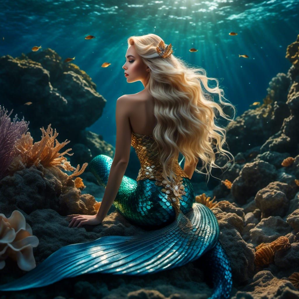 <lora:Mermaid Portrait:1.0> 