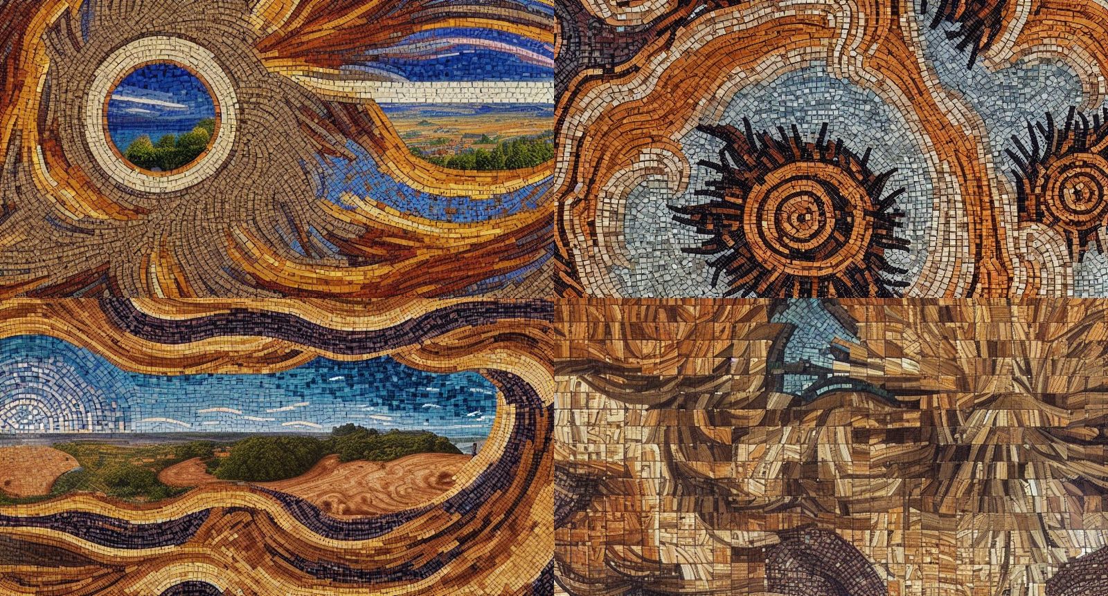 Mosaic dreams vol. 2 AI Generated Artwork NightCafe Creator