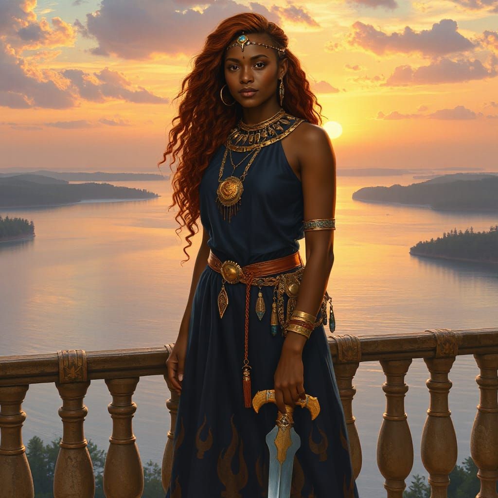 Princess Yelunari of Ithara  by @SidLee