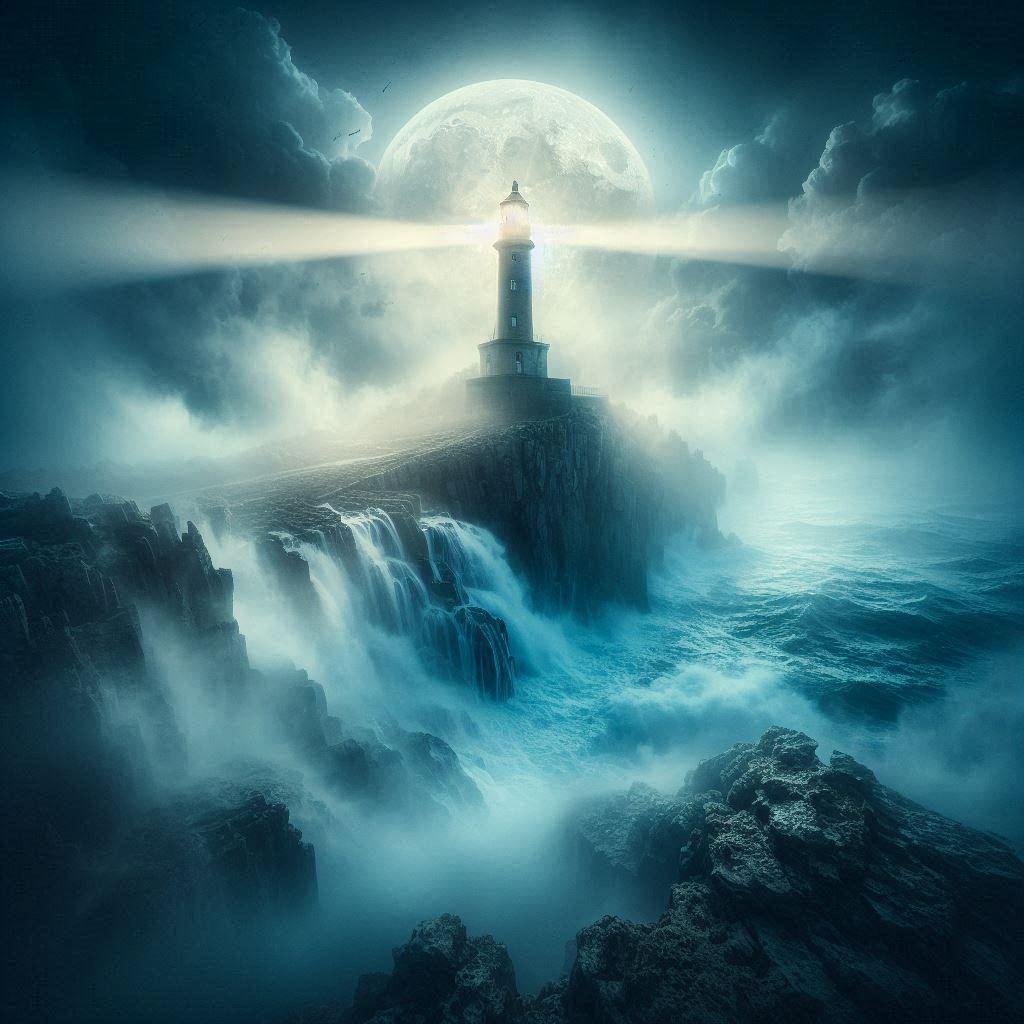 Huge seas