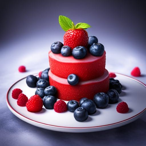 Berry Delight AI Generated Artwork NightCafe Creator