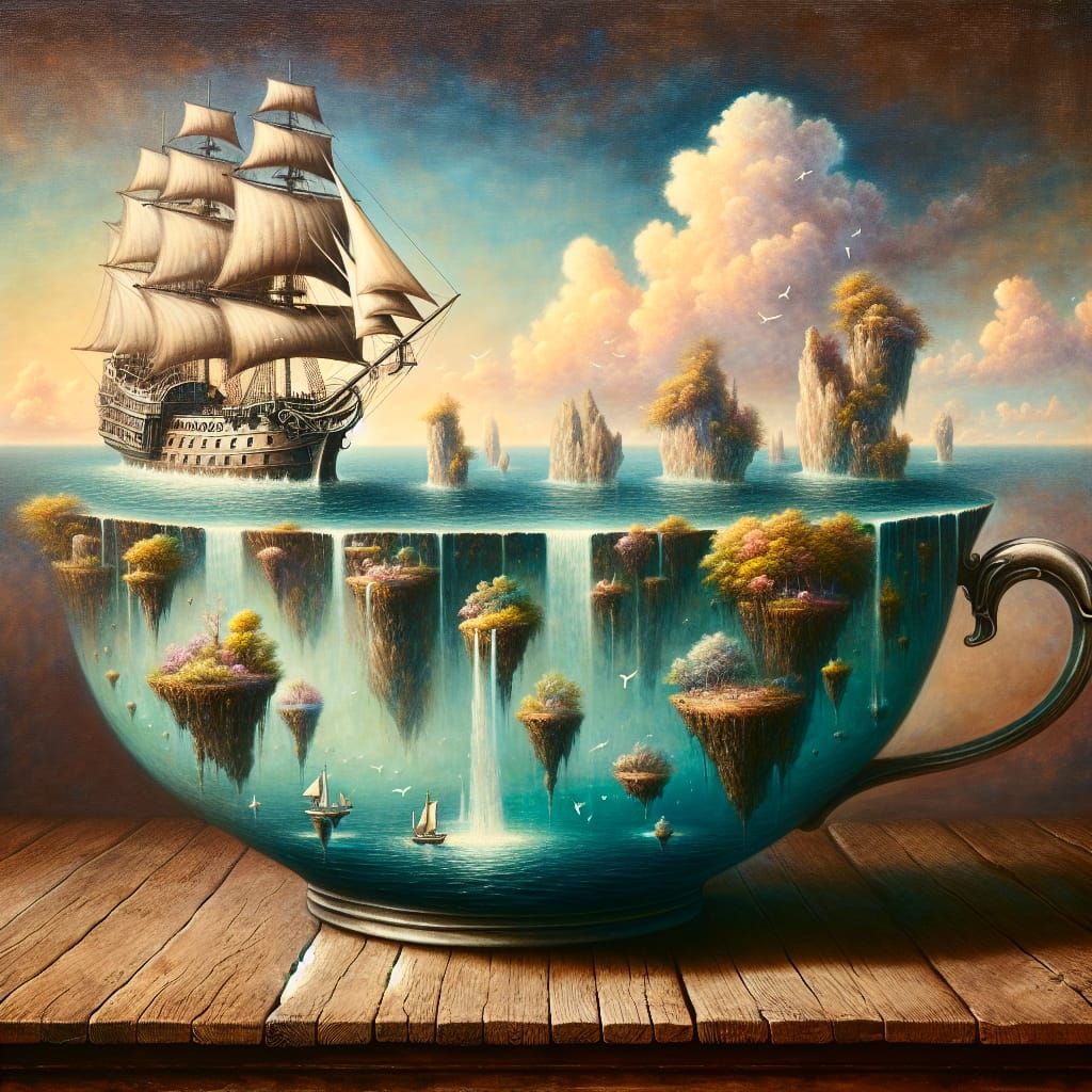 A Voyage Beyond the Cup  by @Haocheng Lin