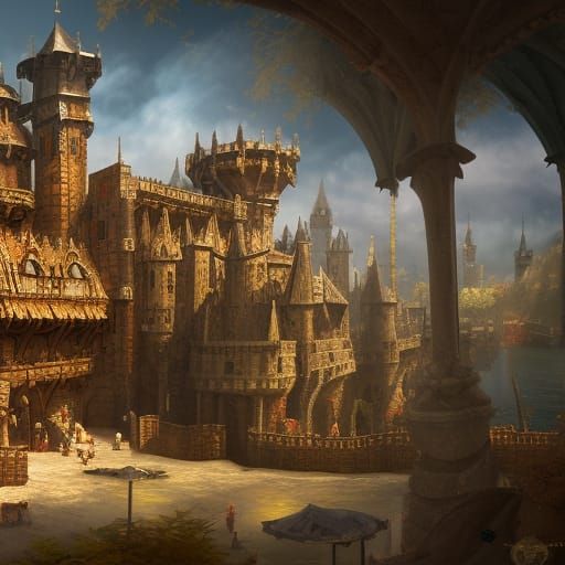 medieval times - AI Generated Artwork - NightCafe Creator