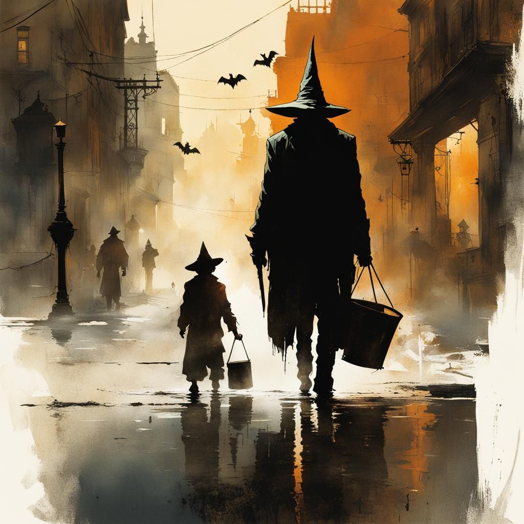 Trick or Treat  by @Ratso