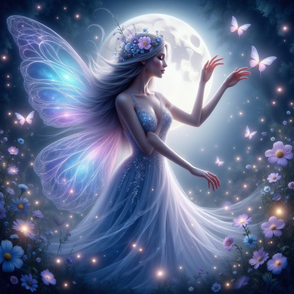 <lora:BeautifulFairyFlux:1.0> Plase train your model to not do this