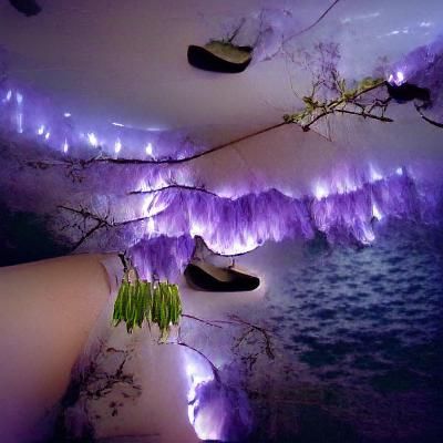 I want auroras and sad prose I want to watch wisteria grow r...
