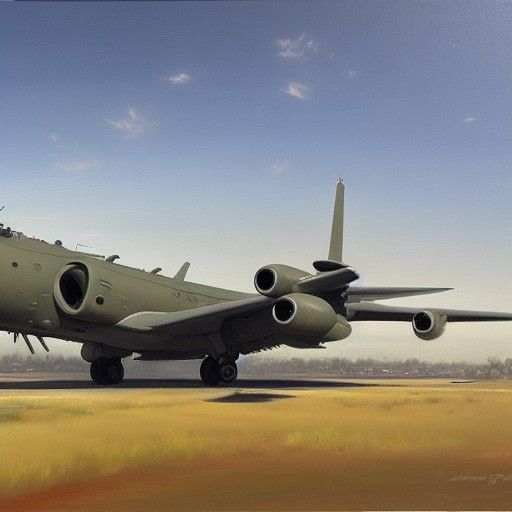 Military transport aircraft