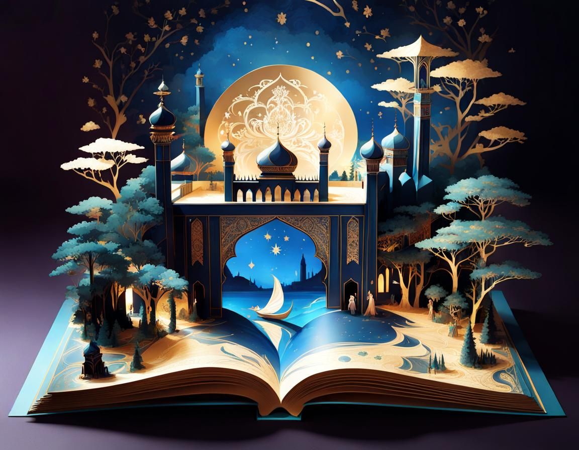 1001 Arabian Nights Pop-Up Book