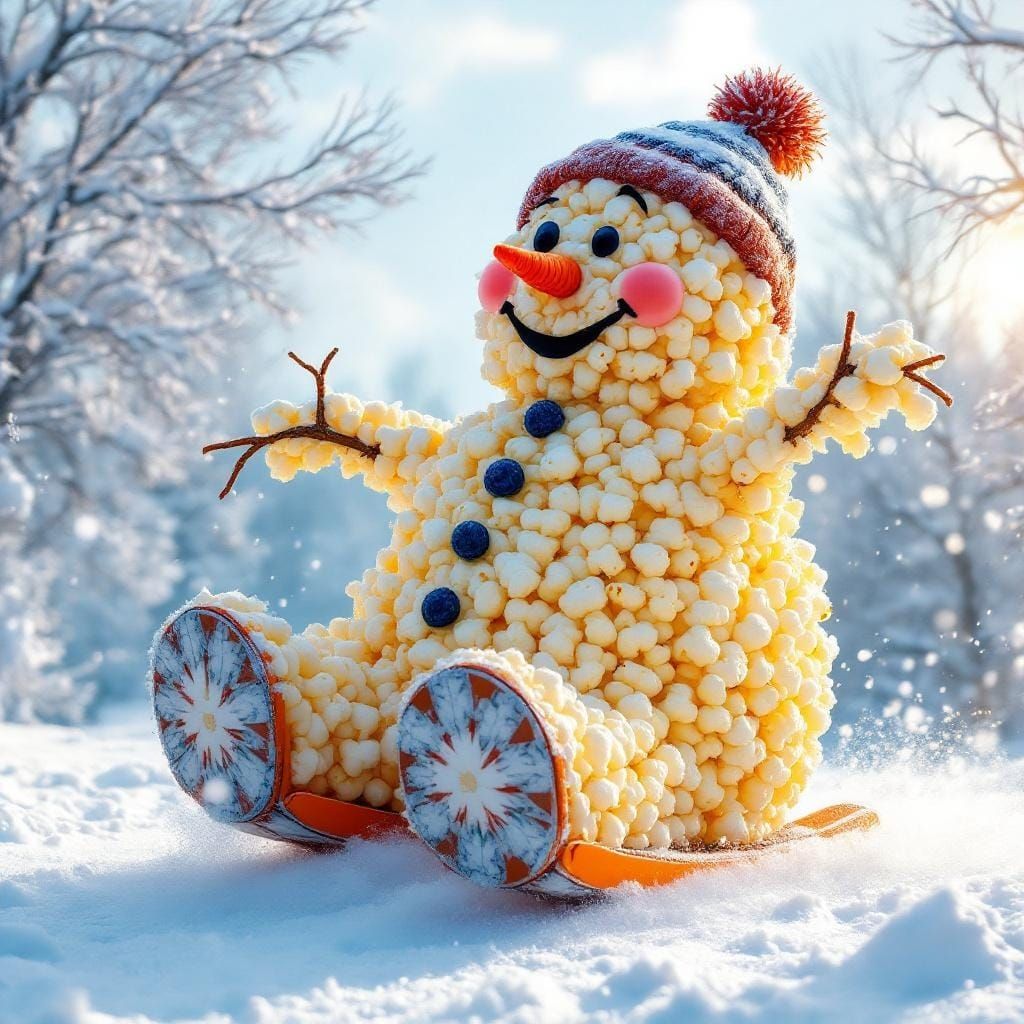 Whee….Fun in the Snow  by @GiGi