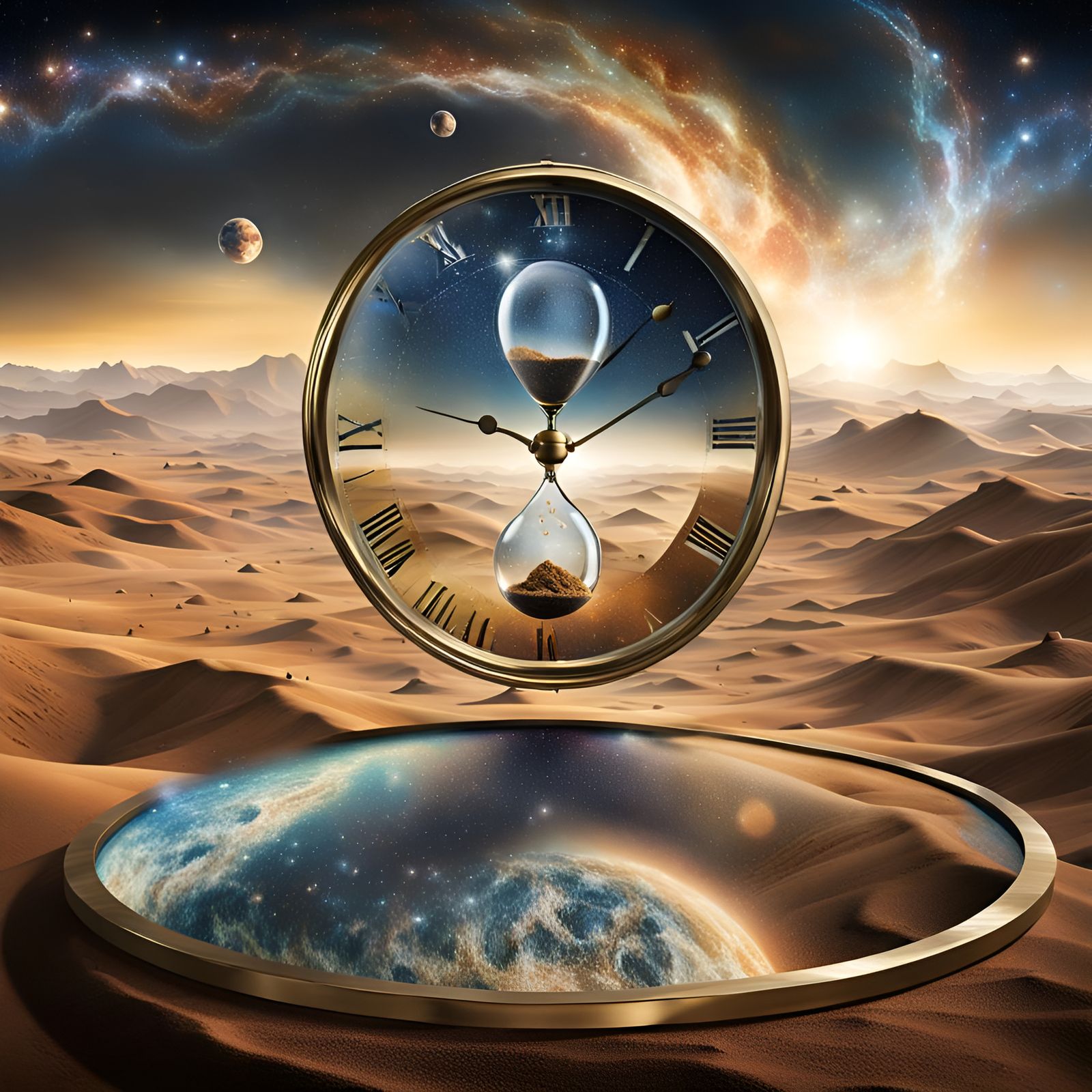 Einstein’s Veil: The Surreal Landscape of Time Dilation