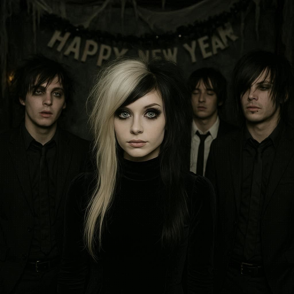 Spooky new years ball