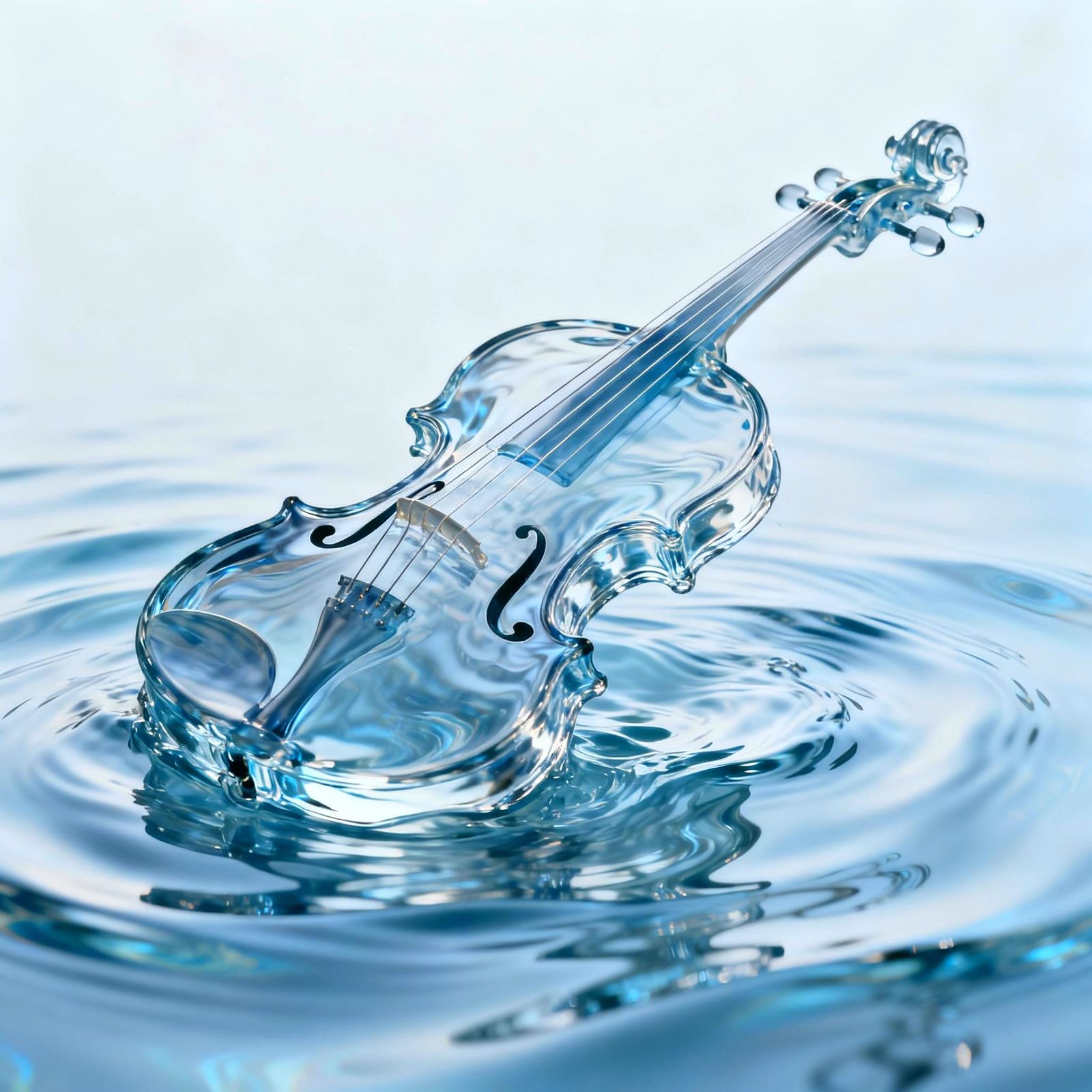 Water violin  by @FarSeeker