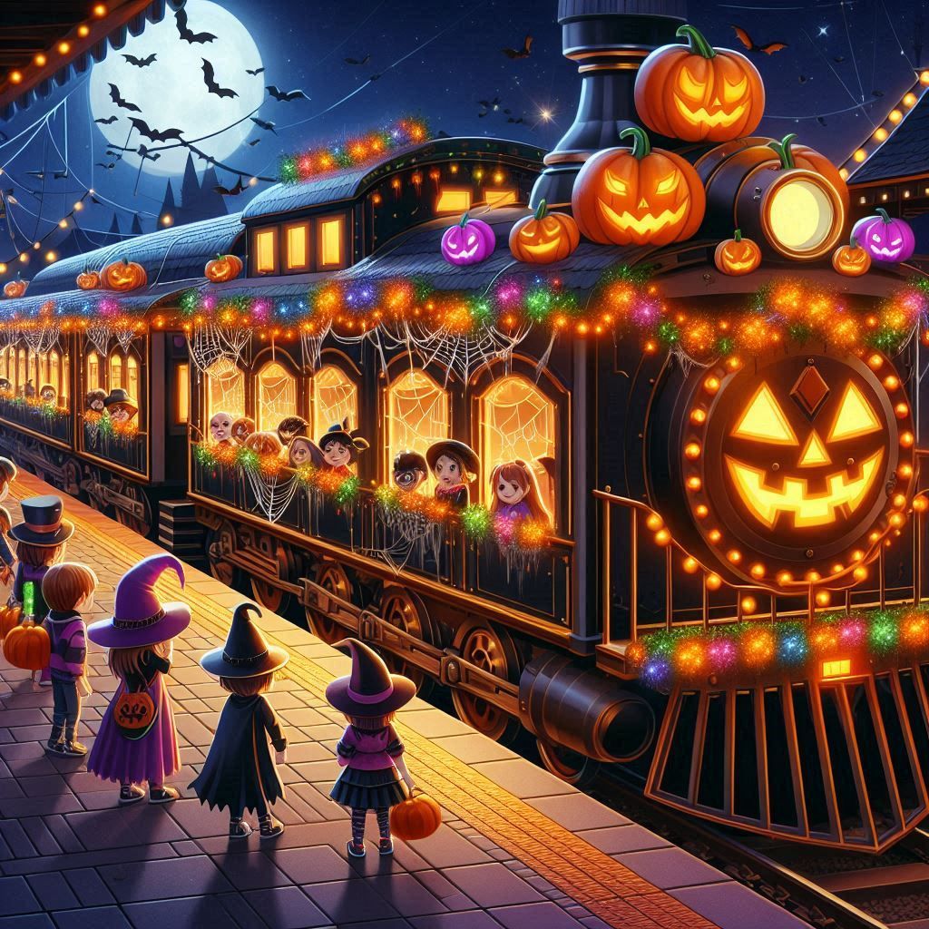 Halloween train