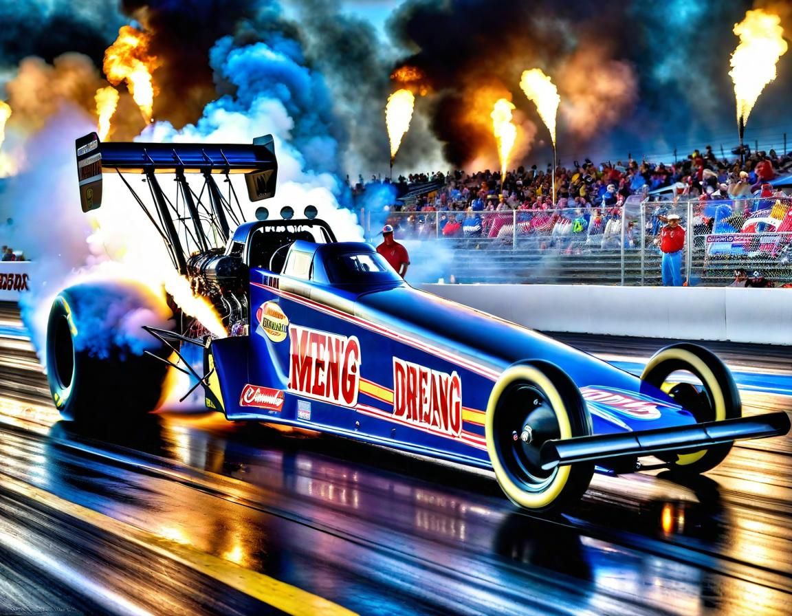1989 Meng Dragster AI Generated Artwork NightCafe Creator