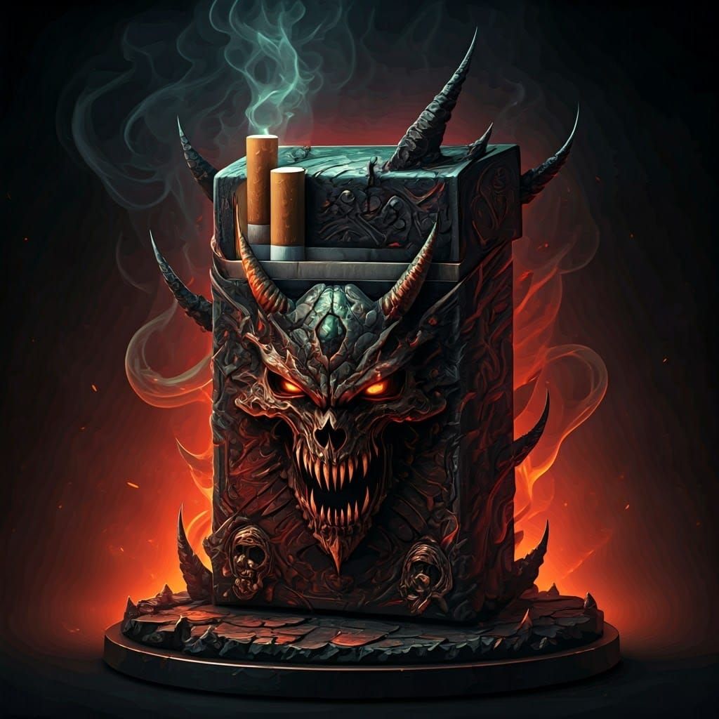 "Devil's Delight Cigarettes – Enter the World of Cancer"**

   by @Lifelenstrades