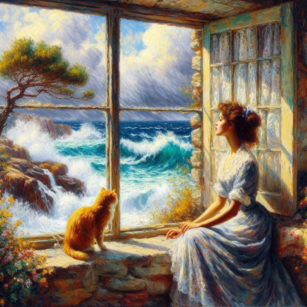 Looking Out To Sea 01