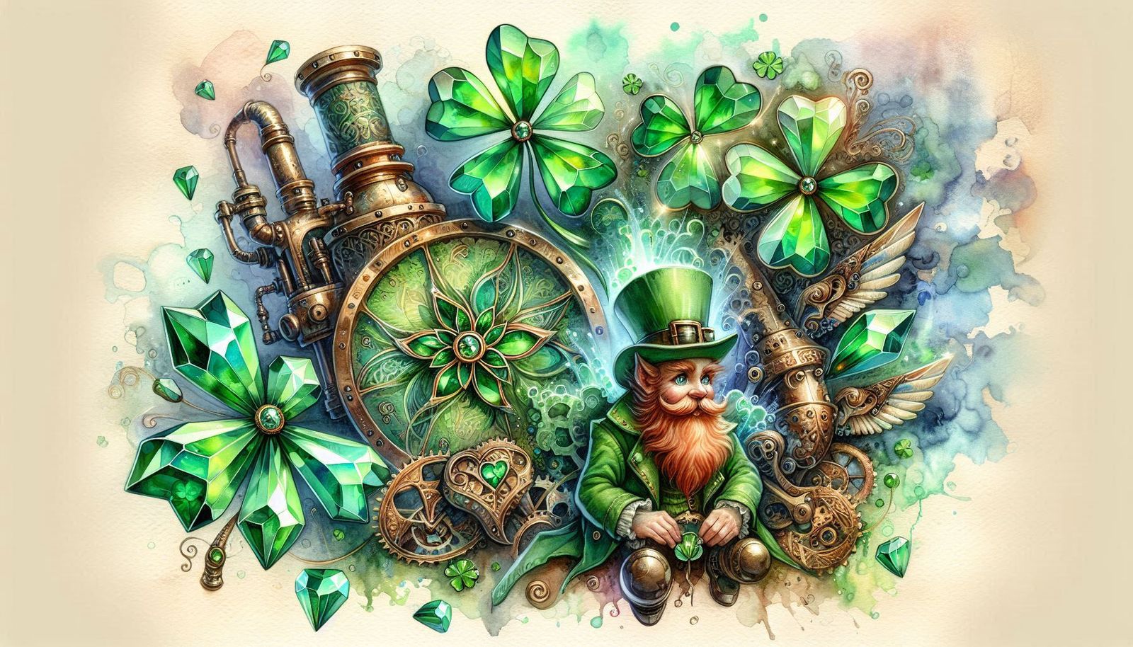 Steampunk Leprechauns