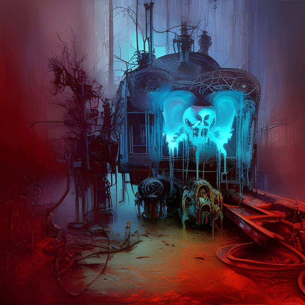 Train Cemetery : Cursed Wagon.. - AI Generated Artwork - NightCafe Creator Train Cemetery : Cursed Wagon.. - AI Generated Artwork - NightCafe Creator