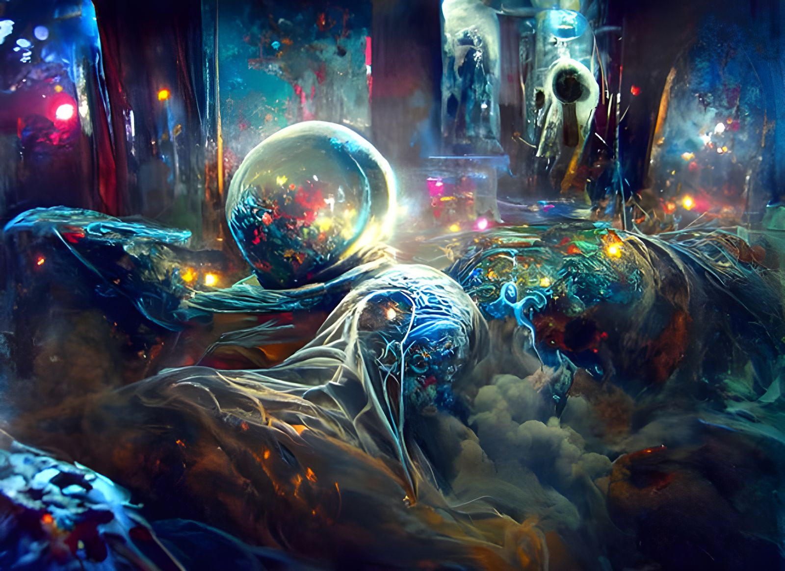 space twisted astral journey - AI Generated Artwork - NightCafe Creator