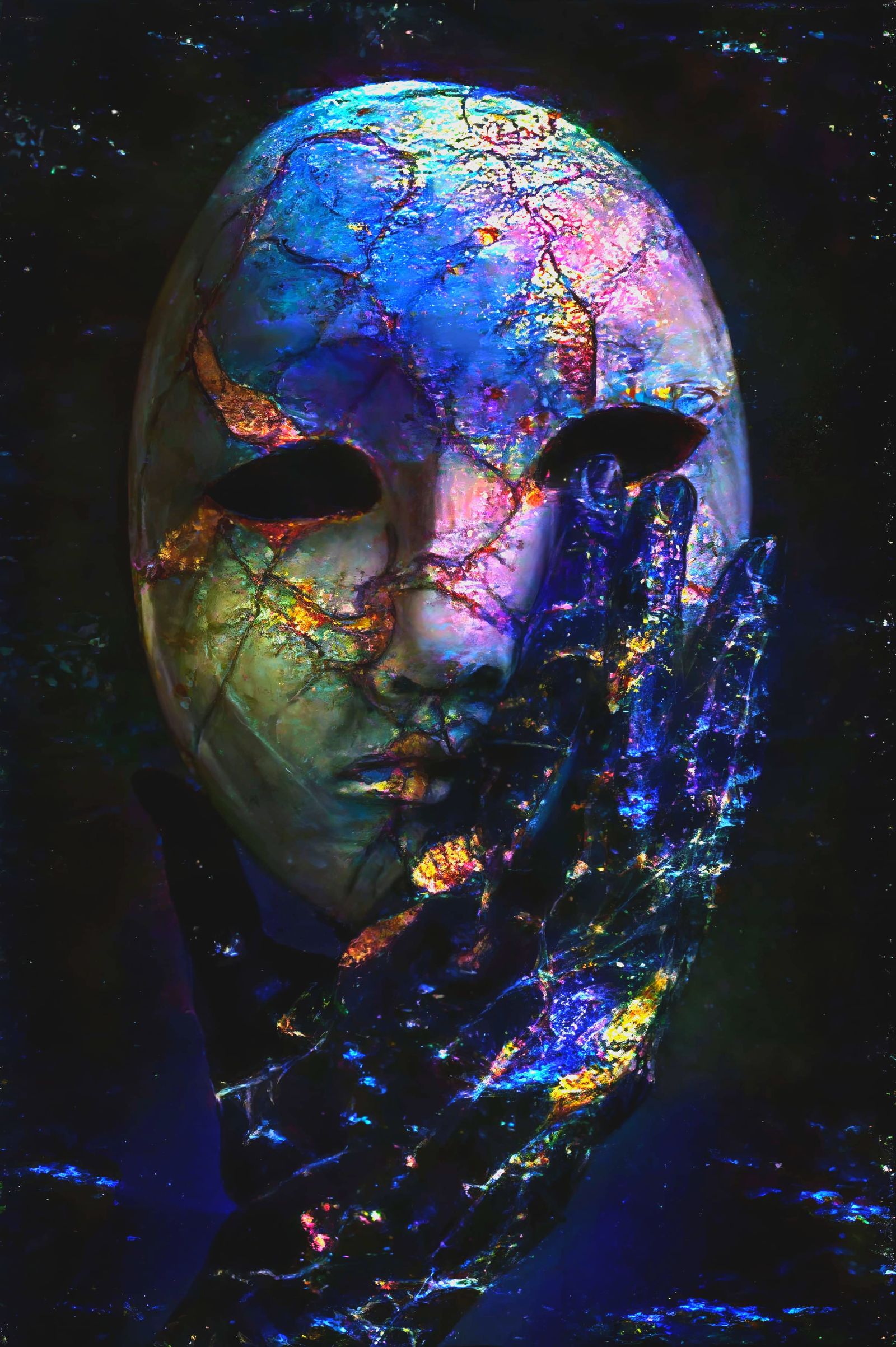 A mask to feel something. Danger: may be too intense for newbies.