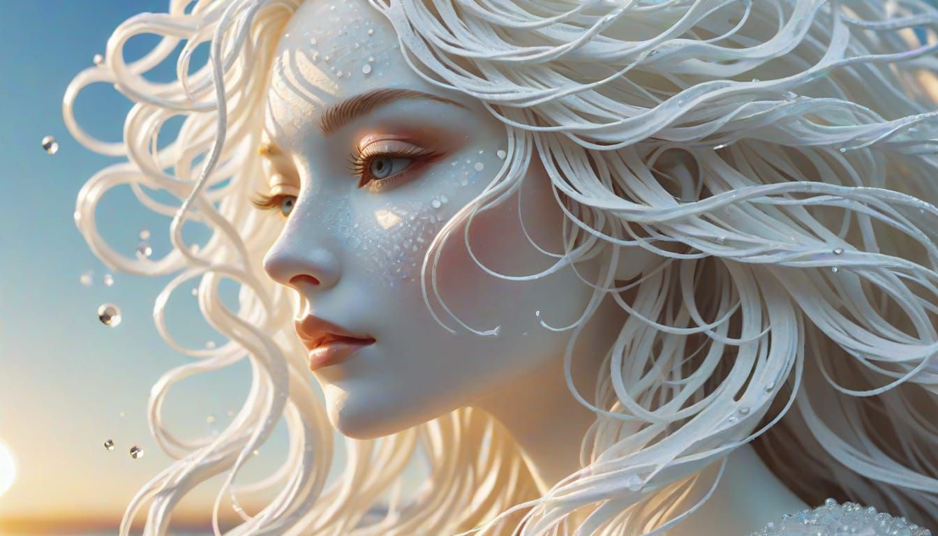 Shades of White  by @Nancy Soul