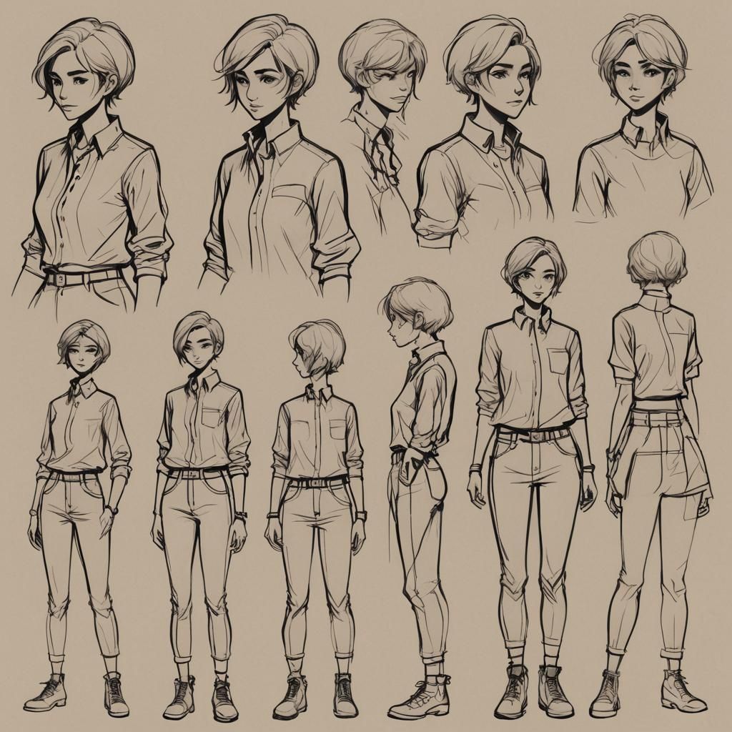 Character design sheet