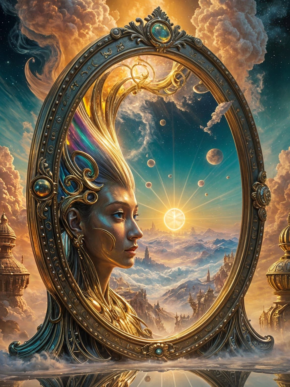  A portal to an alien world.   by @Unforgotten Utopia