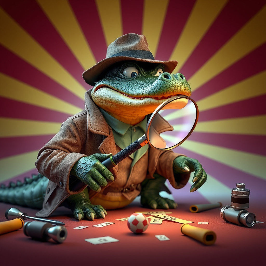 What do you call an alligator in a vest? An InvestiGator!  by @possom2009
