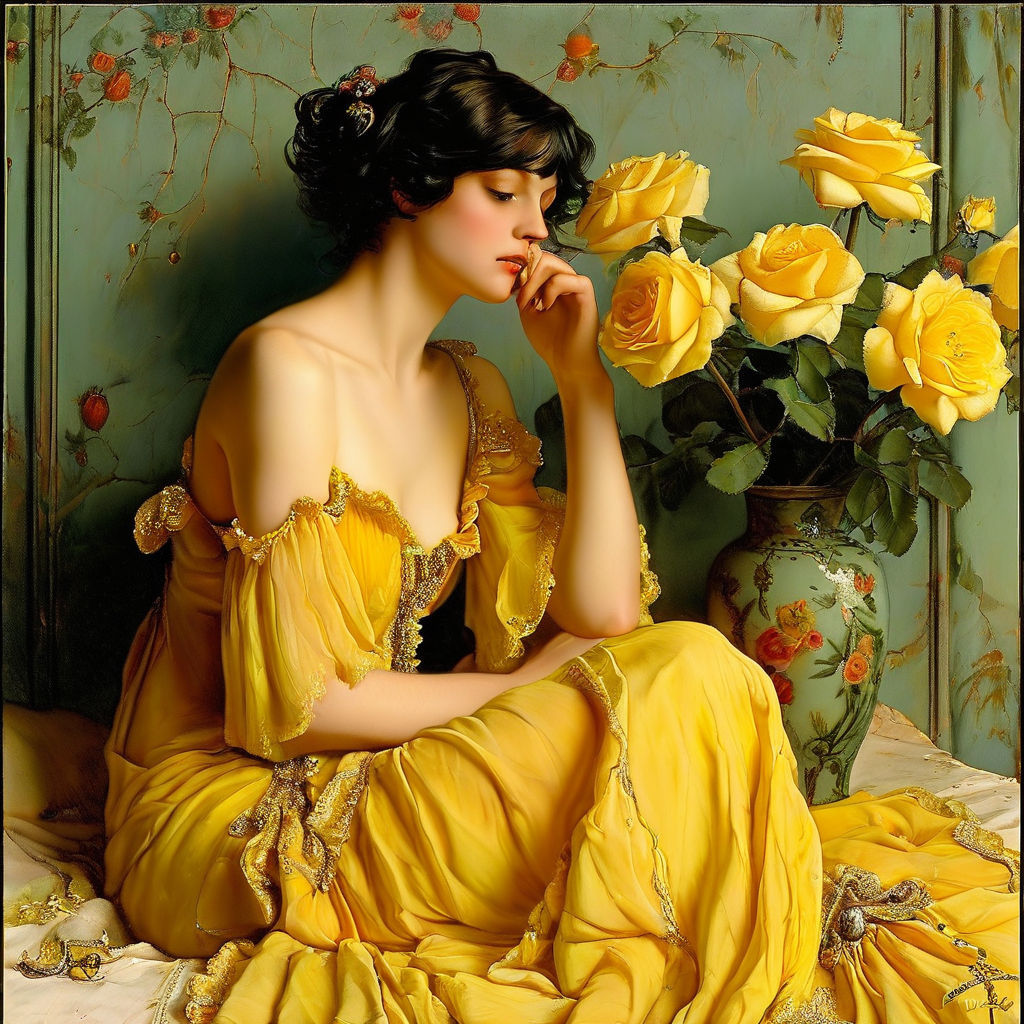 yellow roses