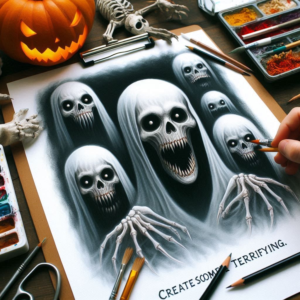 Create something terrifying challenge, not in time!